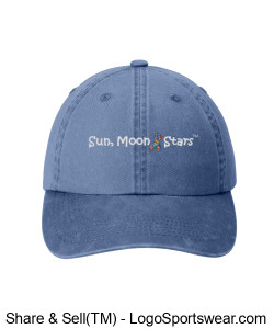 Port Authority Garment Washed Hat Design Zoom