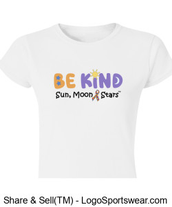 BE KIND - LADIES T-SHIRT Design Zoom